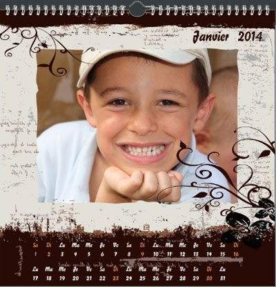 calendrier photo carre 2011 en papier photo