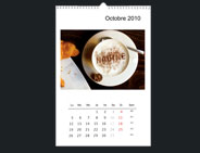 calendrier A4 avec nom