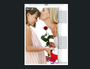 calendrier papier photo