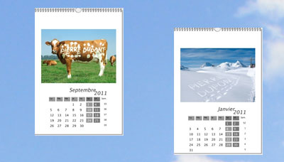 calendrier photo nominatif personnalisée comboost