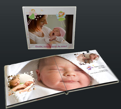 modeles de livres photo avec papier photo