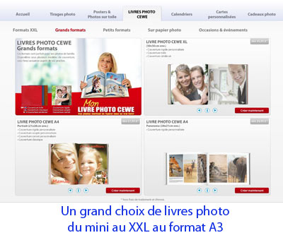 creation livre photo comboost