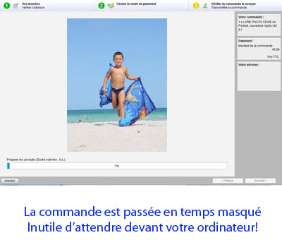 commande en ligne de livre photo