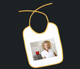 bavoir personnalise avec photo