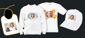 cadeau photo textile