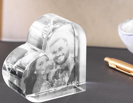 Coeur en cristal