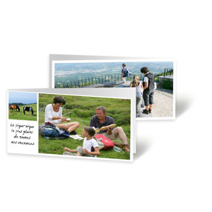 carte faire-part personnalisée avec photo