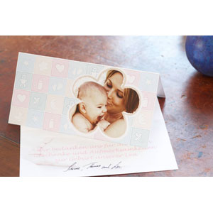 carte faire-part personnalisée avec photo
