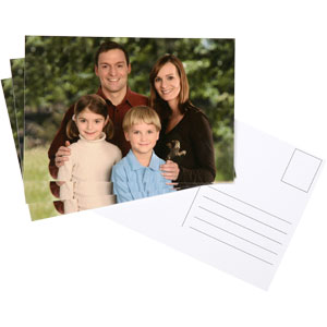 carte postale personnalisée avec photo