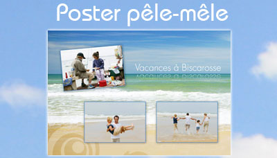 poster pêle-mêle photo comboost