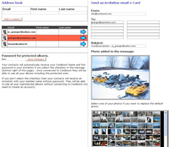 Upload photos