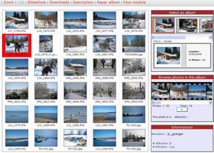 Upload photos