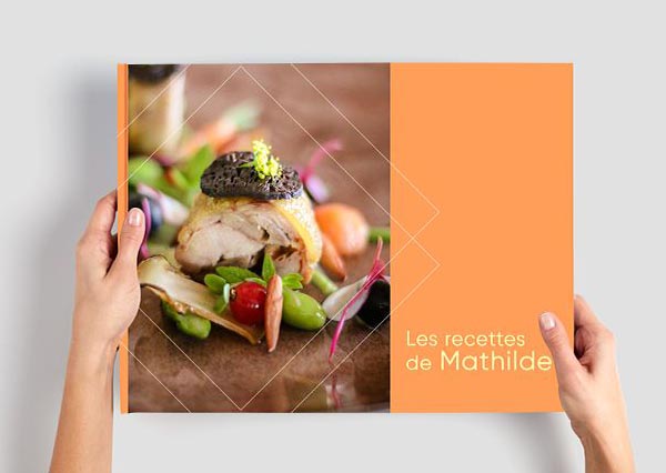 créez une livre avec vos photos de cuisine