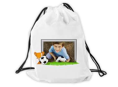 sac de sport personnalisé avec une photo