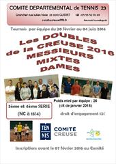 2014 - Tournoi de DOUBLE