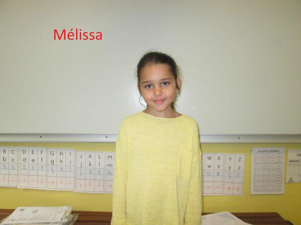  Photo: Mélissa