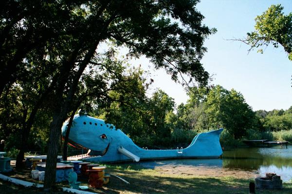  Photo: Route 66 Catoosa the Blue Whale