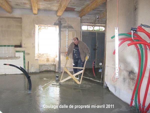  Photo: Coulage dalle de propreté -2.jpg