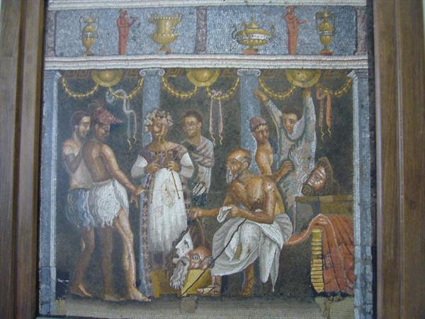  Photo: MAN_mosaici_da_Pompei_attori_1040619.JPG