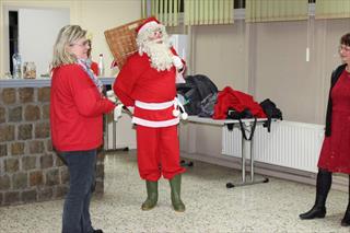 Visite du Père Noël le 23-12-2022