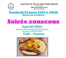 Diner à thème du 24 Mars 2023