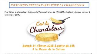 Crêpes Party du 1 Fevrier 2025