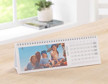 Calendrier de bureau chevalet personnalisé sur ComBoost