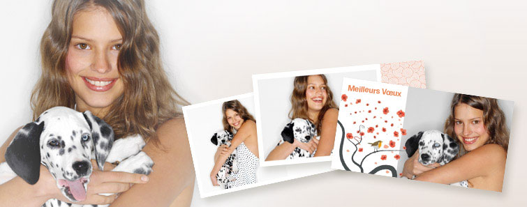 carte photo carrée personnalisée sur comboost