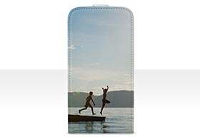 coque personnalisable photo avec clapet