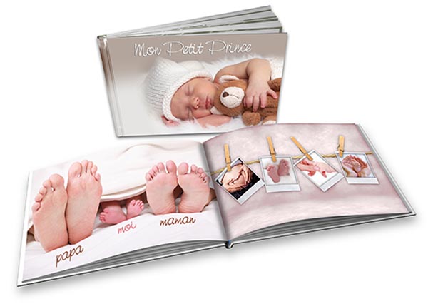 Livre Photo Bébé, Album Personnalisé pour Bébé