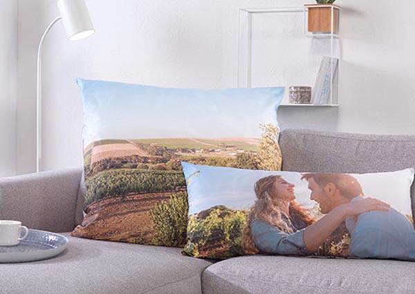 Coussin premium avec votre photo préférée