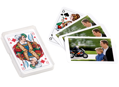 Jeu de cartes personnalisé