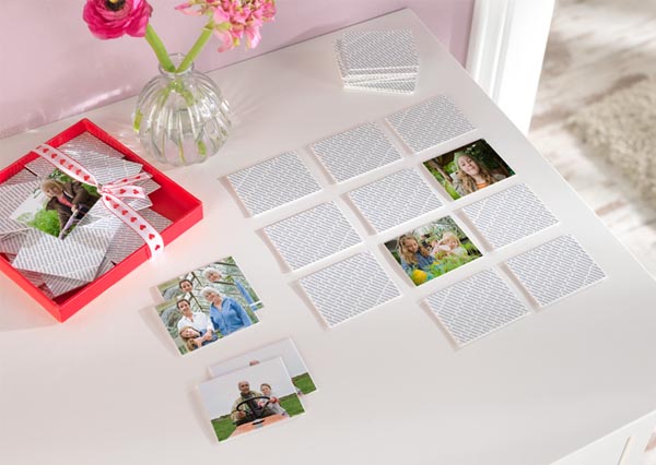 cadeau photo jeu de mémoire personnalisé - commandez un memory sur Comboost