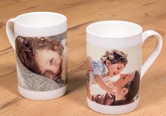 tasse porcelaine avec photo - Comboost