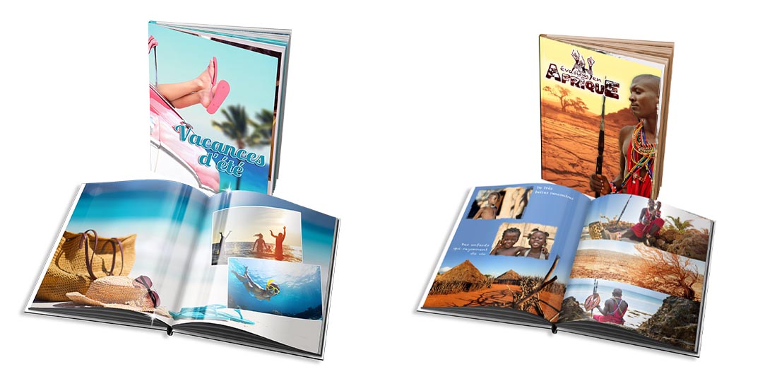 Livre photo A4, un grand classique créé avec notre logiciel de création