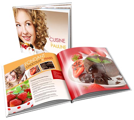 livre photo de recettes de cuisine ou de cocktails sur comboost