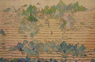 Peintures sur SOIE